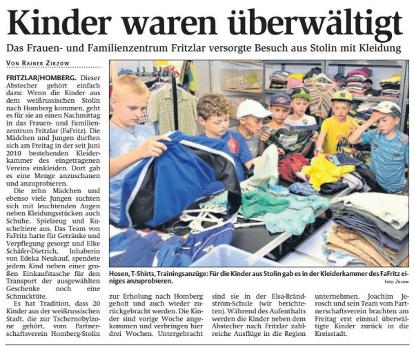 Kinder waren berwltigt