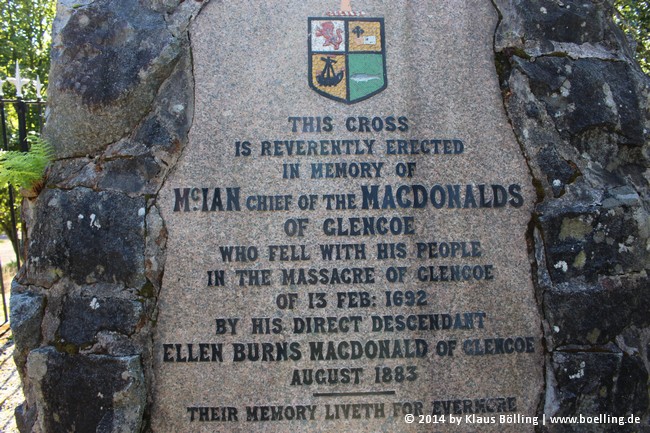 Glencoe Denkmal