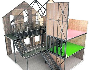 Altes Gaswerk, Planungsschnitt
